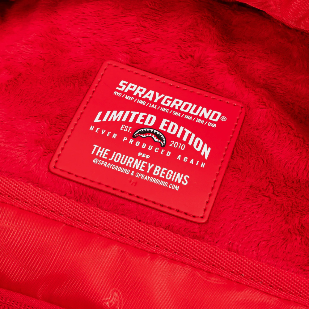 Sprayground Mean Money Collage Backpack